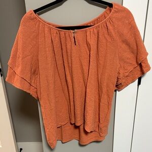 Madewell Women's Rust Blouse